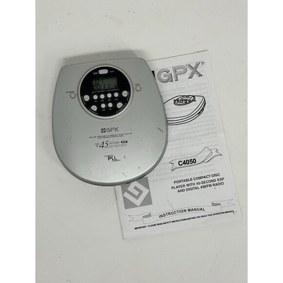 GPX AM/FM Stereo Radio Digital Tuning DBBS Compact CD Disc Player C4050 - Picture 2 of 4